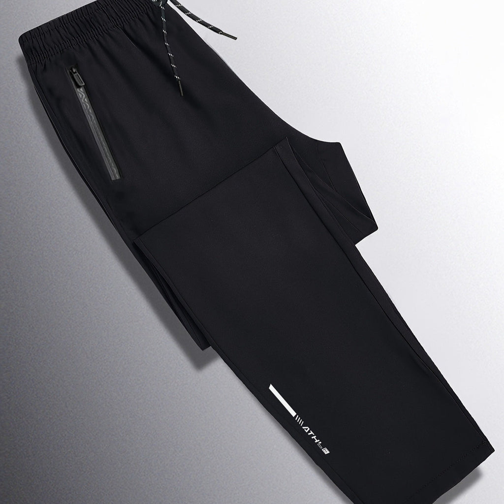 Sweatpants Men's Spring New Loose Flat Casual Pants Black Trend