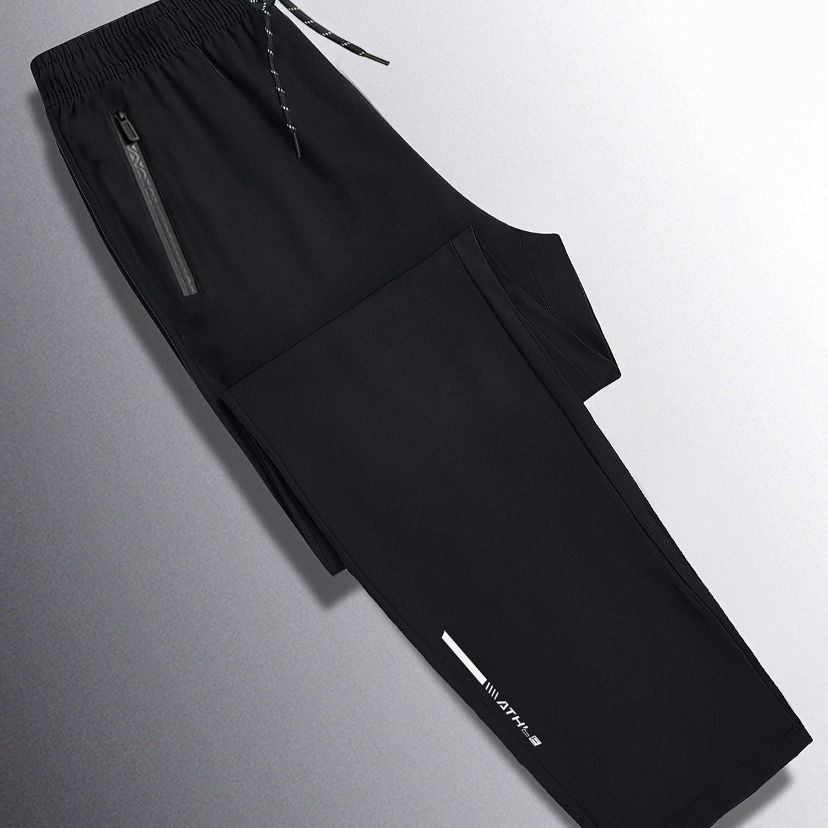 Sweatpants Men's Spring New Loose Flat Casual Pants Black Trend