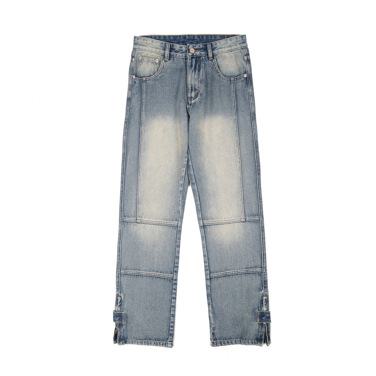 American Retro Loose Straight Mopping Pants