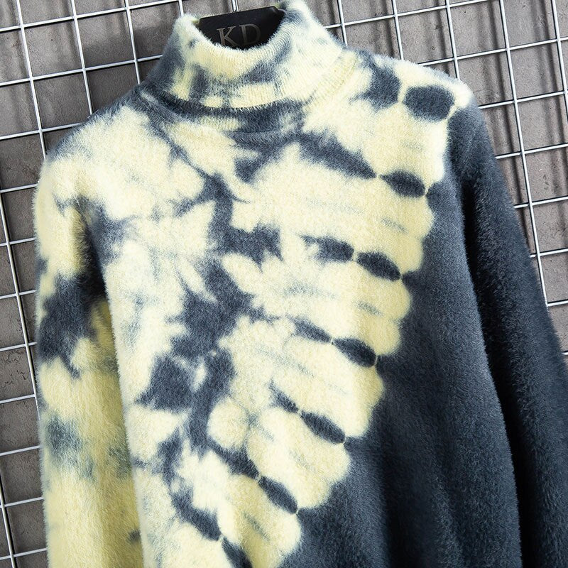 Couple Mink Velvet Thickened Base Sweater