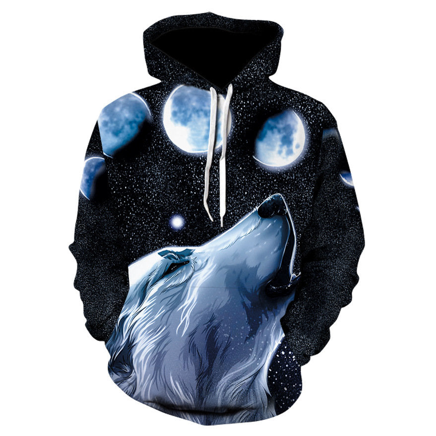 Printed Hooded Sweater To Map Custom Hooded