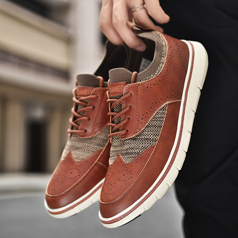 Men's British Style Casual Fashion Leather Shoes