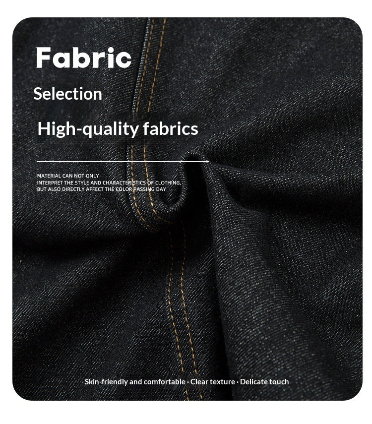 Button Design Heavy-duty Jeans For Men