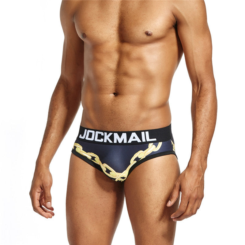 Men's Low Waist Nylon Briefs