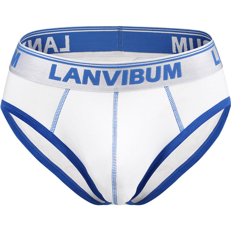 Men's Underwear, Medium Waist Cotton, Comfortable U Convex