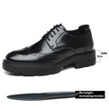 Men's Cowhide Business Suit Casual Elevator Shoes
