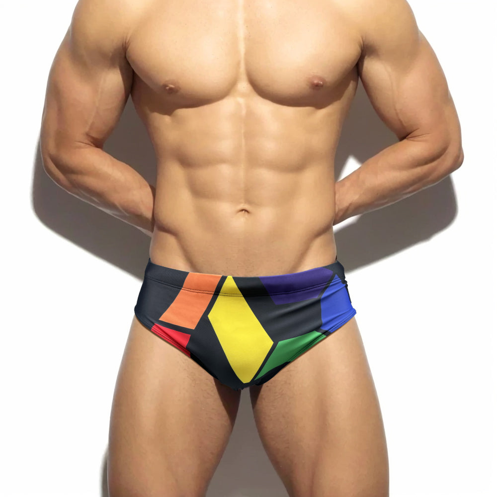 Cup Anti-embarrassment Men's Swim Briefs