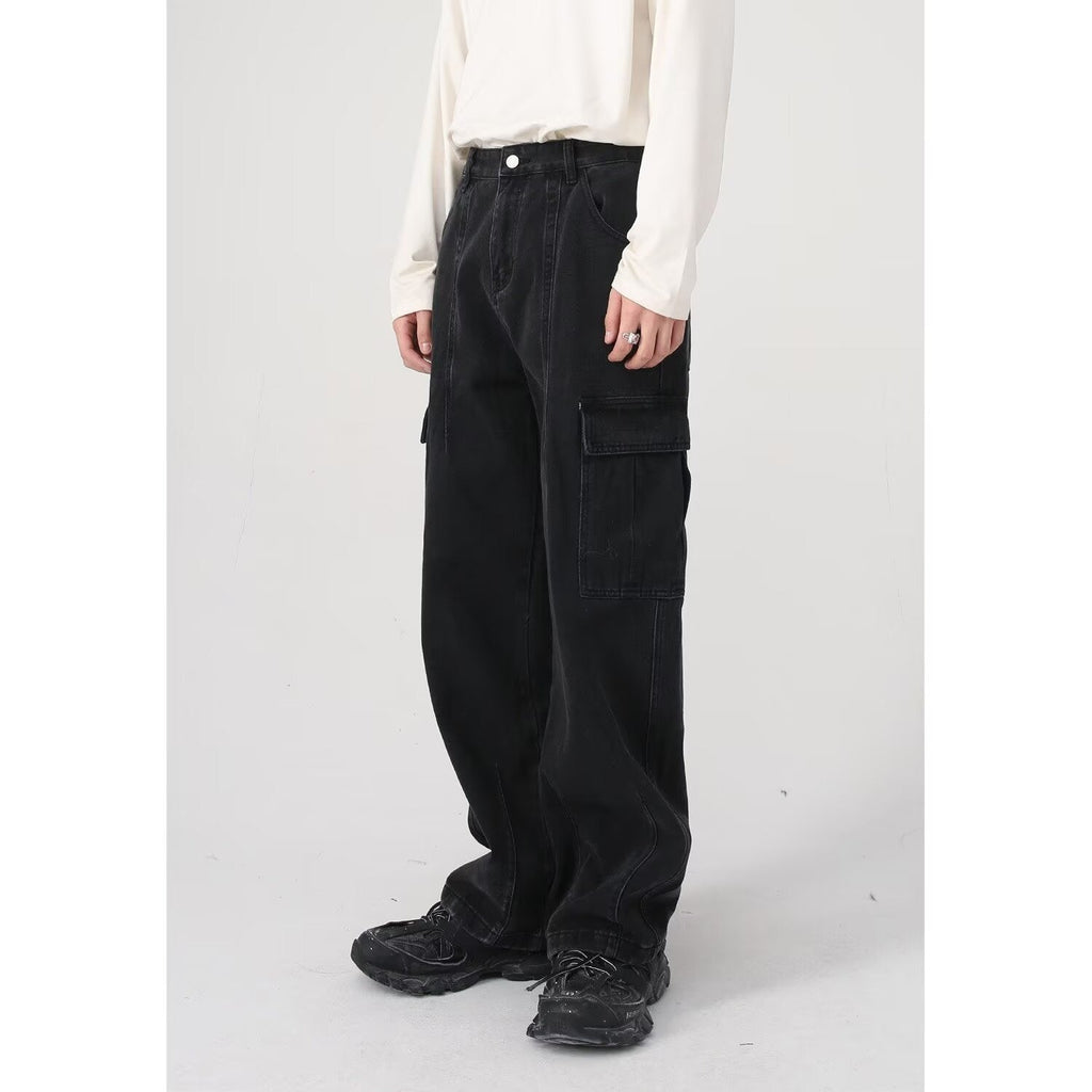 American Retro Loose Casual Workwear Jeans Wholesale
