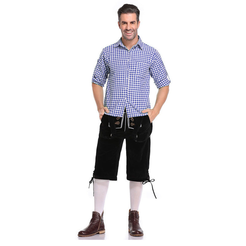 German Beer Clothing Men's Overalls Suit