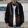 Hooded Cardigan Sweater Men's Sports Jacket