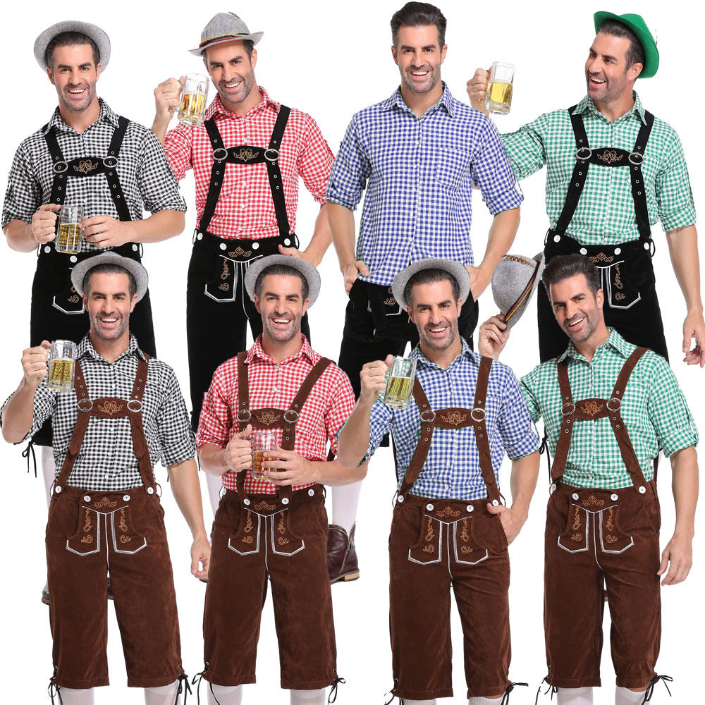 German Beer Clothing Men's Overalls Suit