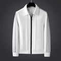 Casual Sports Men's Long-sleeved Cardigan Sweater Baggy Coat