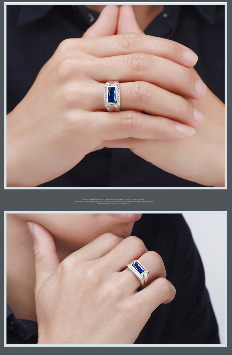 Sterling Silver Jewelry Kyanite Ring