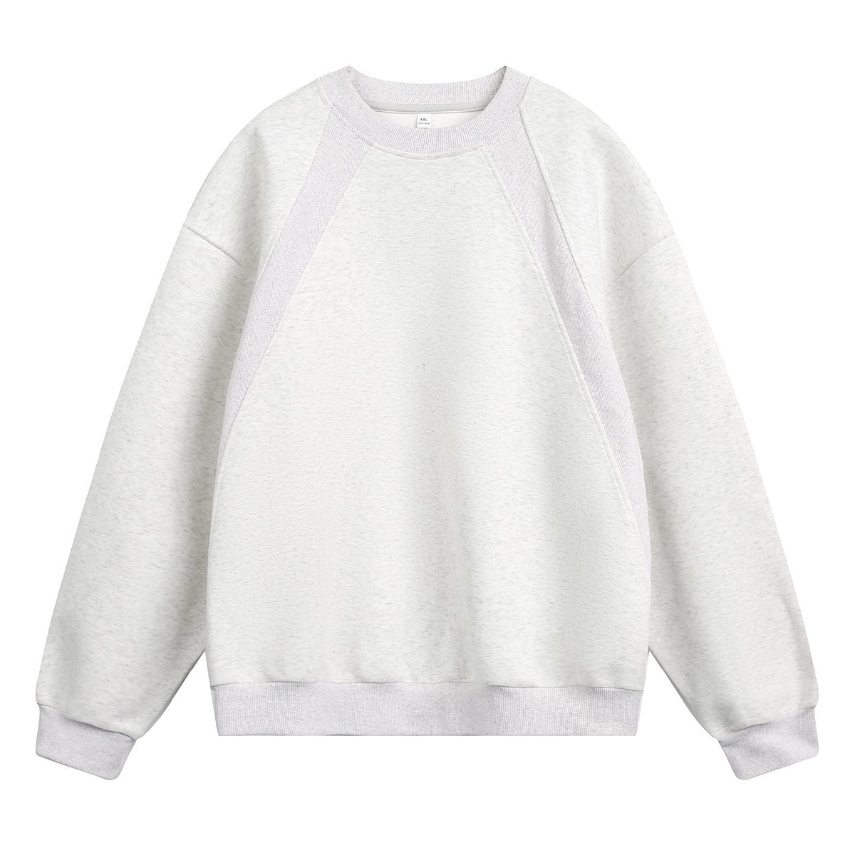 Heavy Space Cotton Round Neck Sweater Men's Autumn