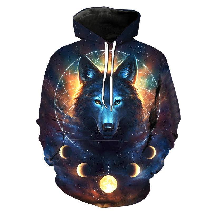 Printed Hooded Sweater To Map Custom Hooded