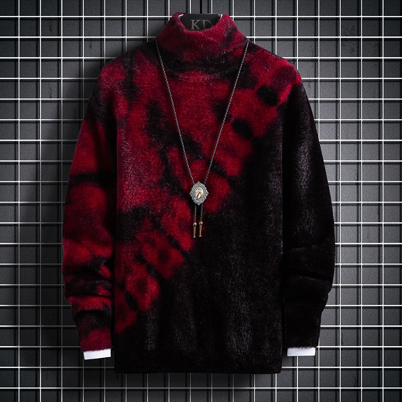 Couple Mink Velvet Thickened Base Sweater
