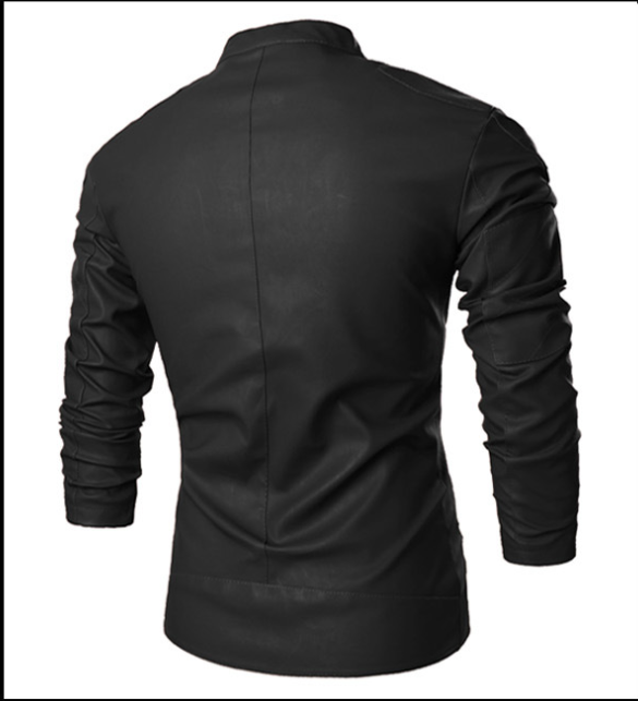 Men's Leather Jacket Motorcycle Jacket Men