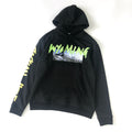 Snow Mountain Graffiti Letter Pattern Men's And Women's Loose Hoodie
