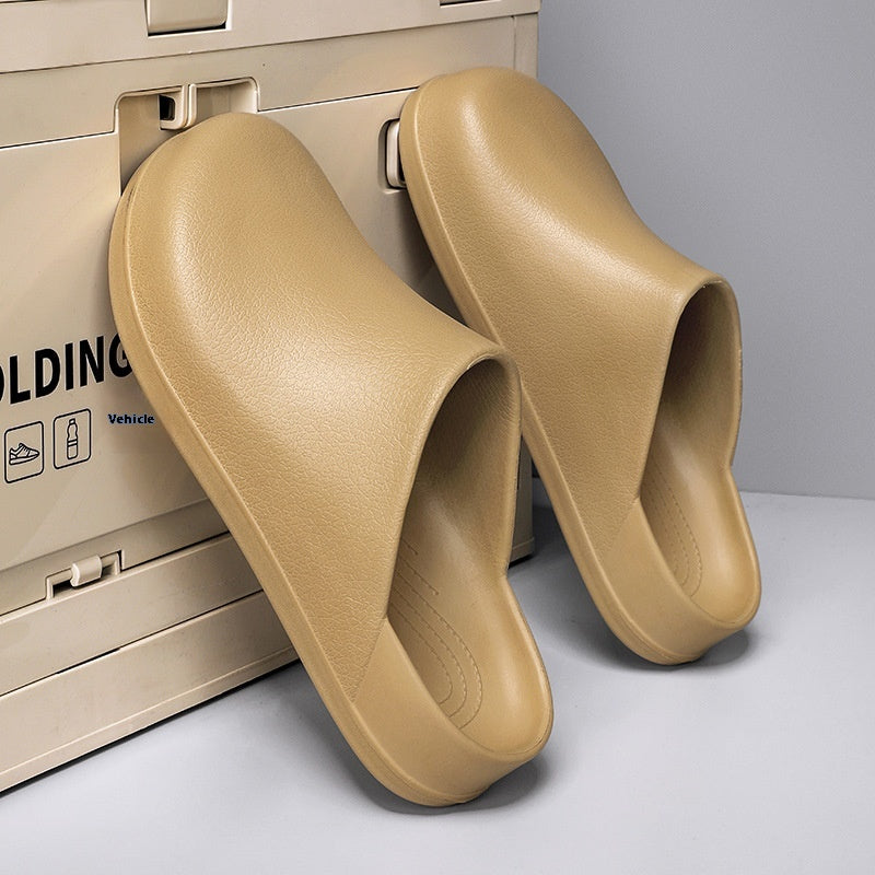 Closed-toe Slippers Outer Wear Non-slip, Waterproof And Oil Resistant Half Slippers