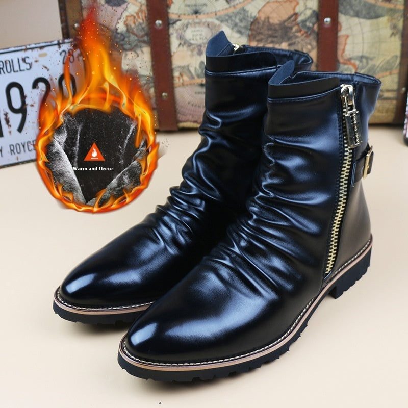 All-matching Korean Style Height Increasing boots
