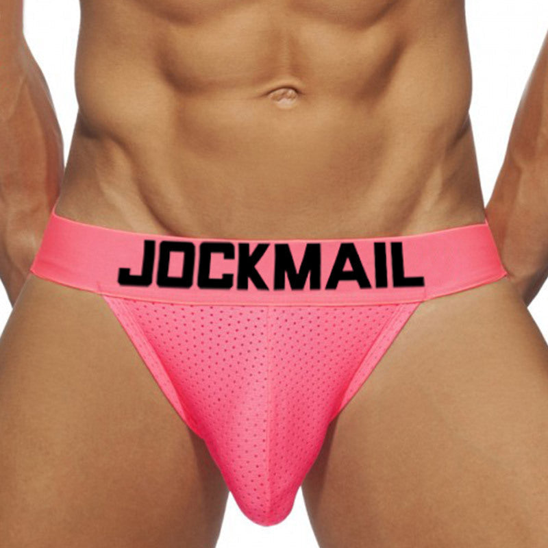 Men's Underwear T-back Mesh Breathability