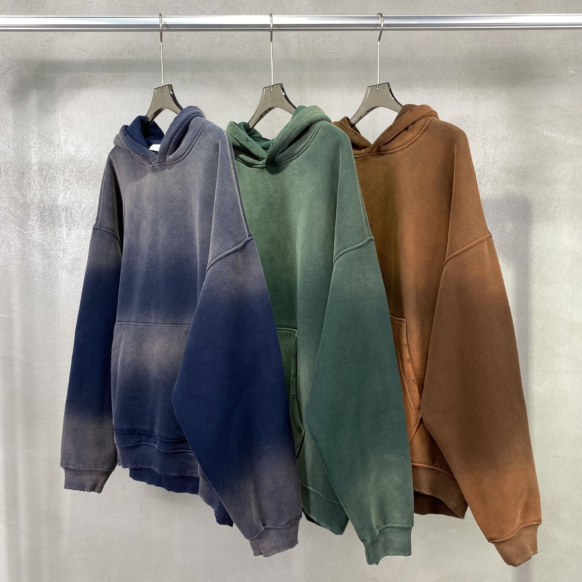 European And American High Street Velvet Padded Thickened Sweater Men