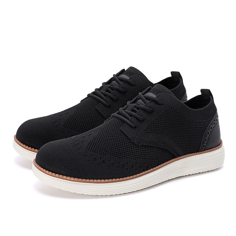 Outdoor Fly Woven Mesh Hiking Versatile Men's Casual Shoes
