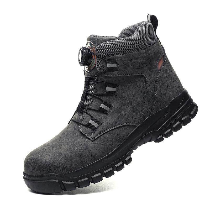 Anti Smashing And Puncture Lightweight Labor Protection Shoes
