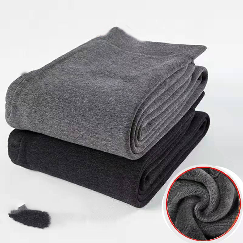 Autumn Middle-aged And Elderly Plus Cashmere Warm Pants