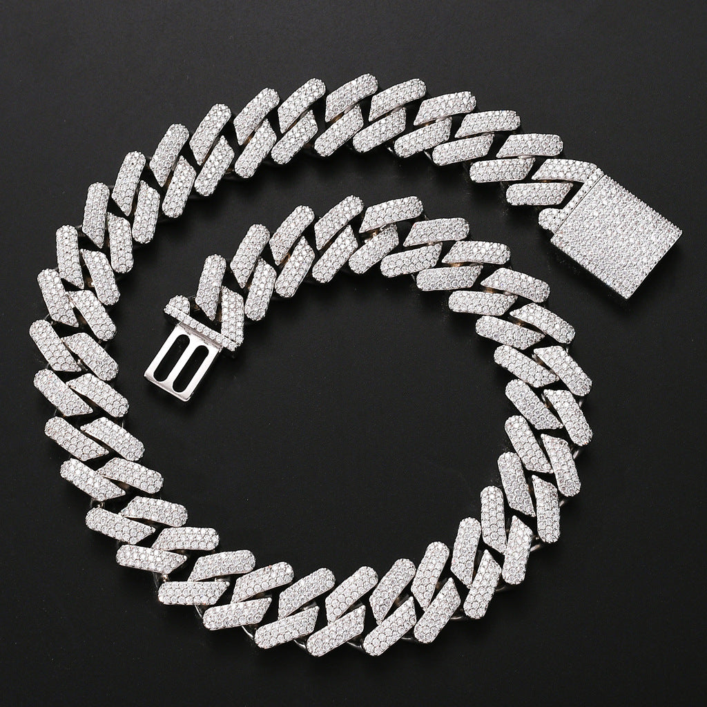 Full zircon hip hop accessories