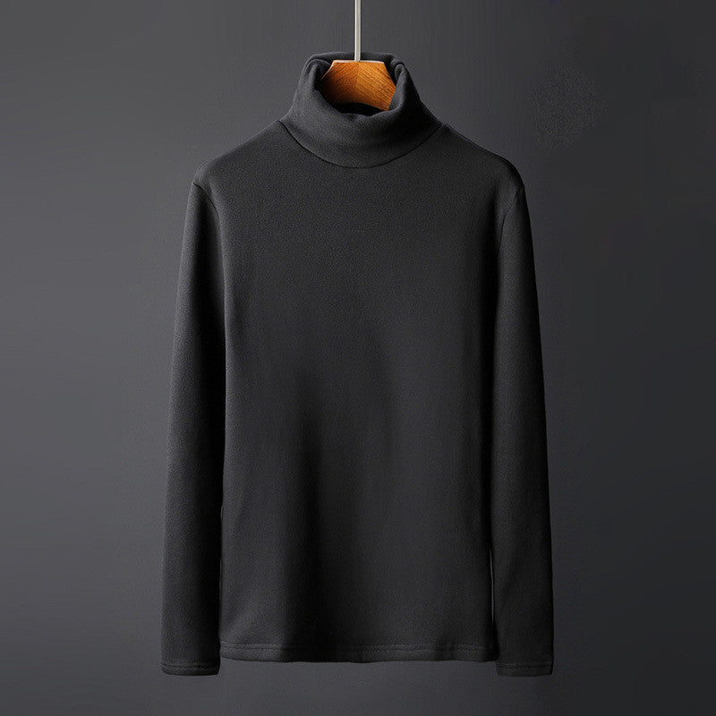 Turtleneck bottoming shirt