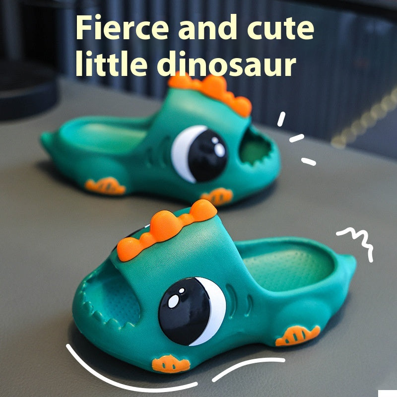 Children's Slippers Bathroom Bath Non-slip Soft Bottom Shit Slippers