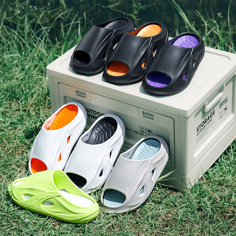 Men's Slippers Home Outdoor Non-slip Deodorant Soft Bottom