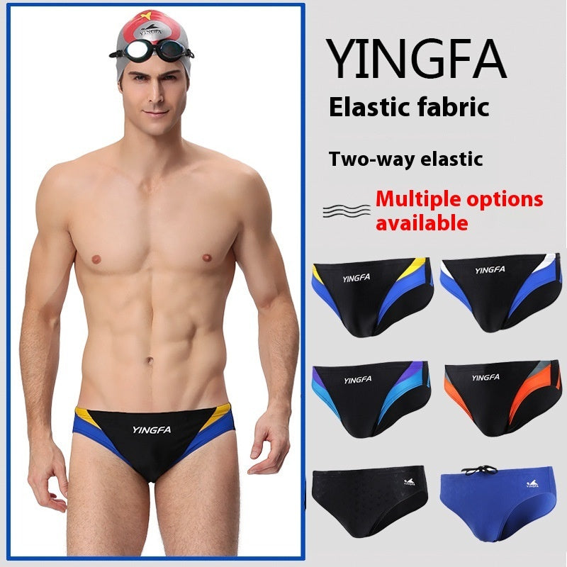 Yingfa Swimming Trunks Children Training Toddler Children Teens Competition Briefs Professional Resistance