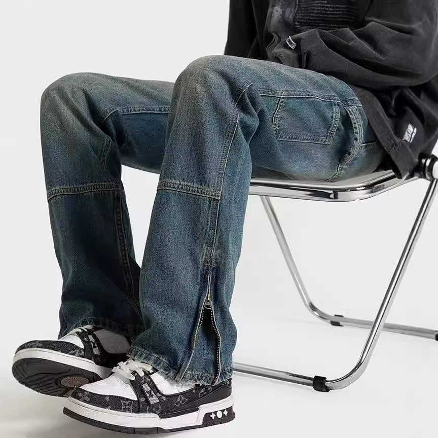 Men's Retro Flared Fashion Casual Pants
