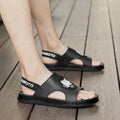 Men's Flip-flops Laminated Floral Sandals And Slippers