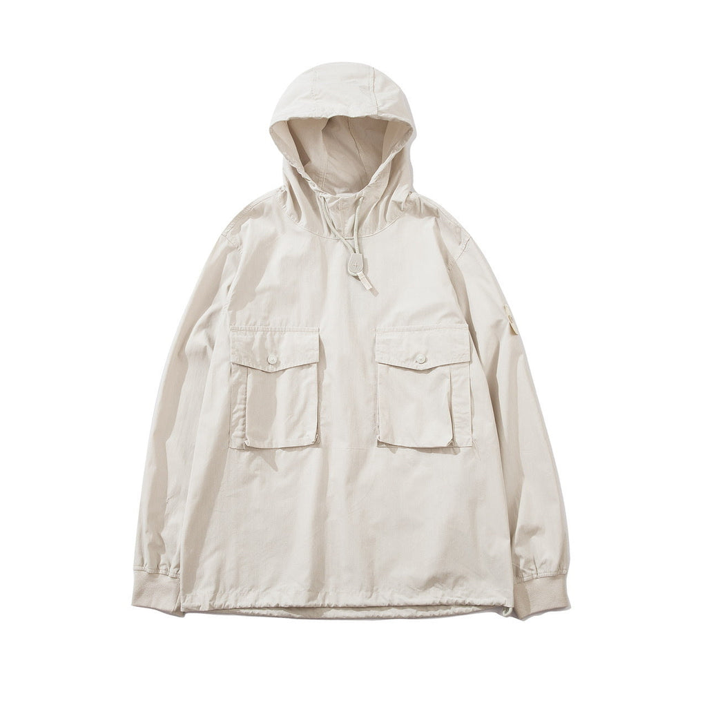 Ghost Series Functional Hooded Nylon Trench Coat