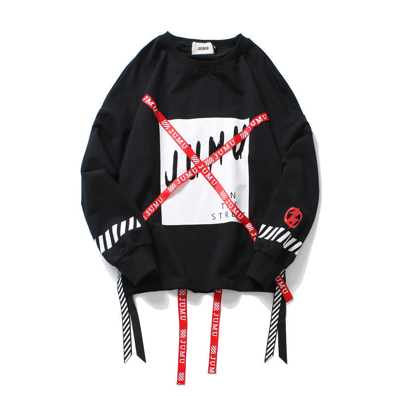Popular sweater with webbing
