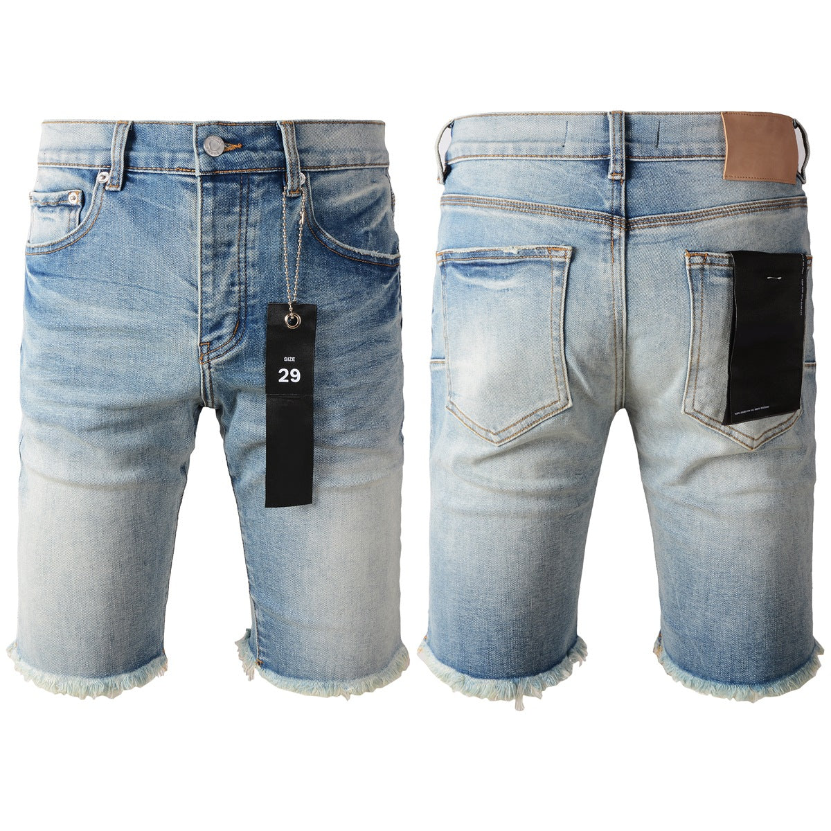 Personal Leisure Washed Light Color All-matching Jeans