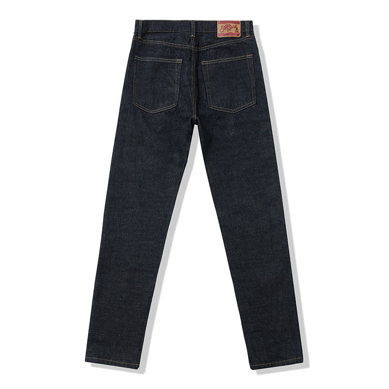 Heavy Primary Red Ear Slim Jeans