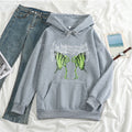 Gothic Skull Harajuku Butterfly Hoodie