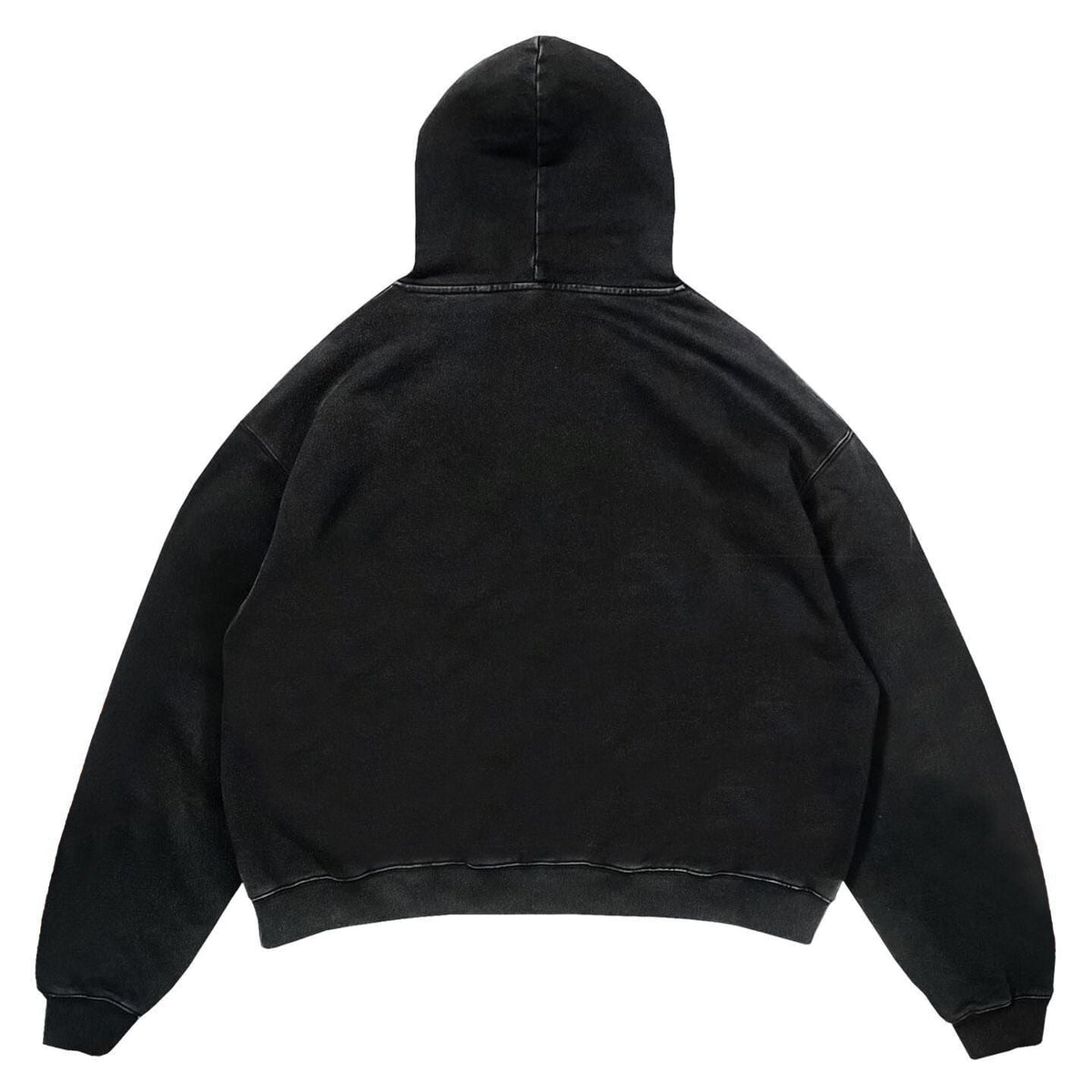 Retro High Street Old Washed Men's And Women's Long-sleeved Top