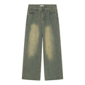 Men's Straight Loose Purple Jeans