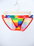 Men's Rainbow Triangle Side-vented Breathable Underwear
