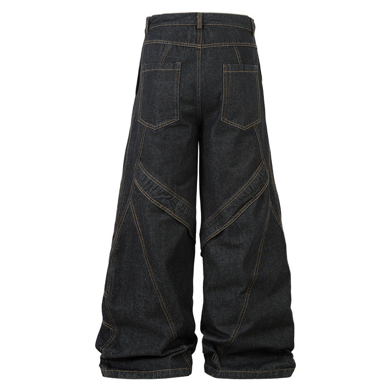 Button Design Heavy-duty Jeans For Men