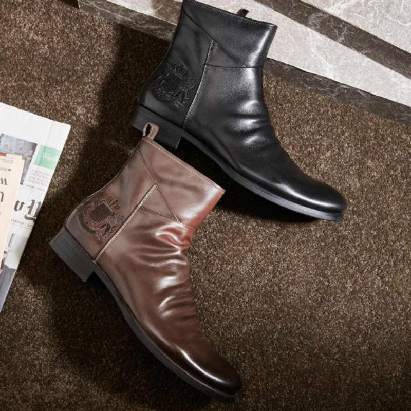 Men's Boots Retro Cross-border Trend High Mouth