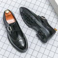 Casual British Pointed Toe Business Formal Wear Working Height-increasing Shoes