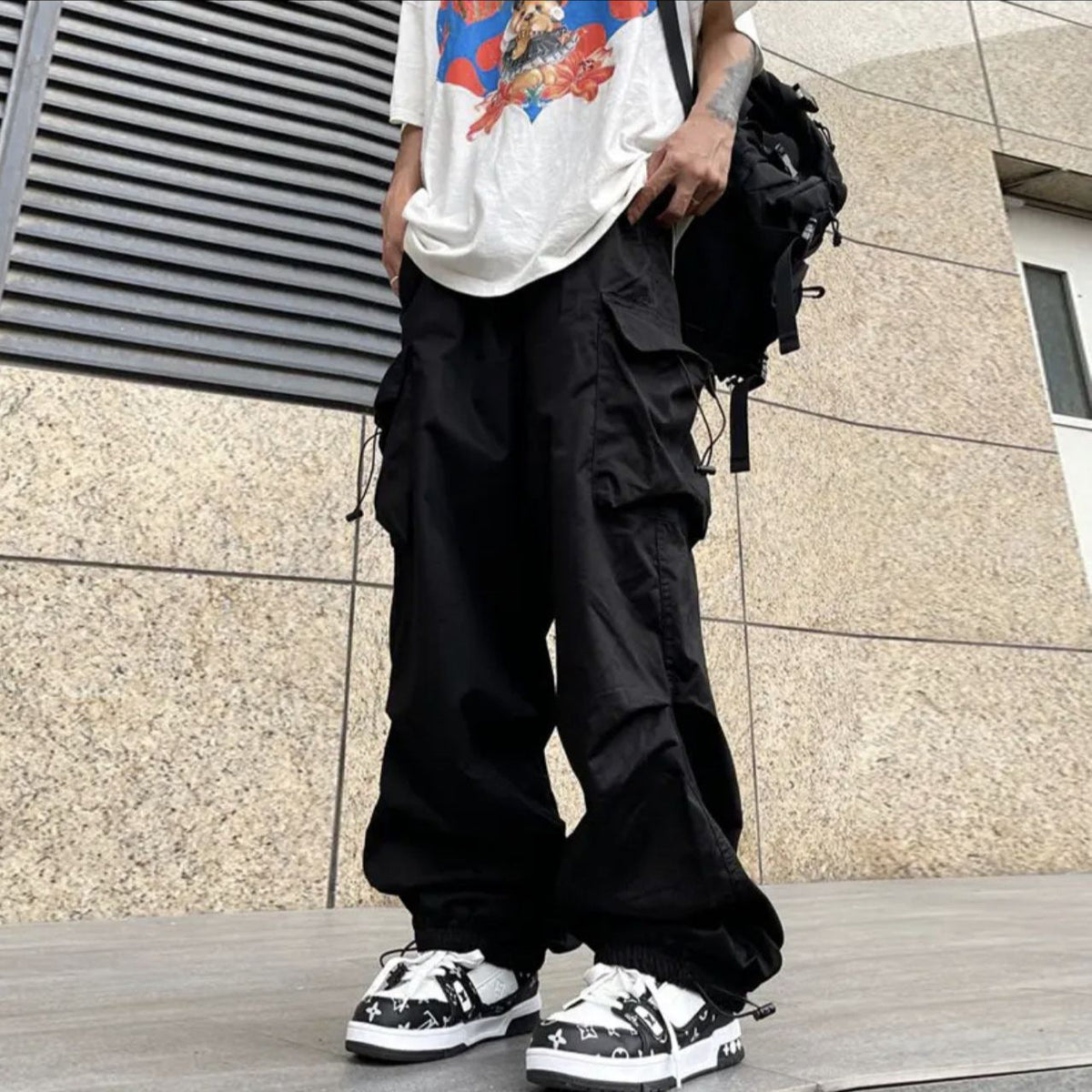 Versatile American-style Workwear Pants For Men