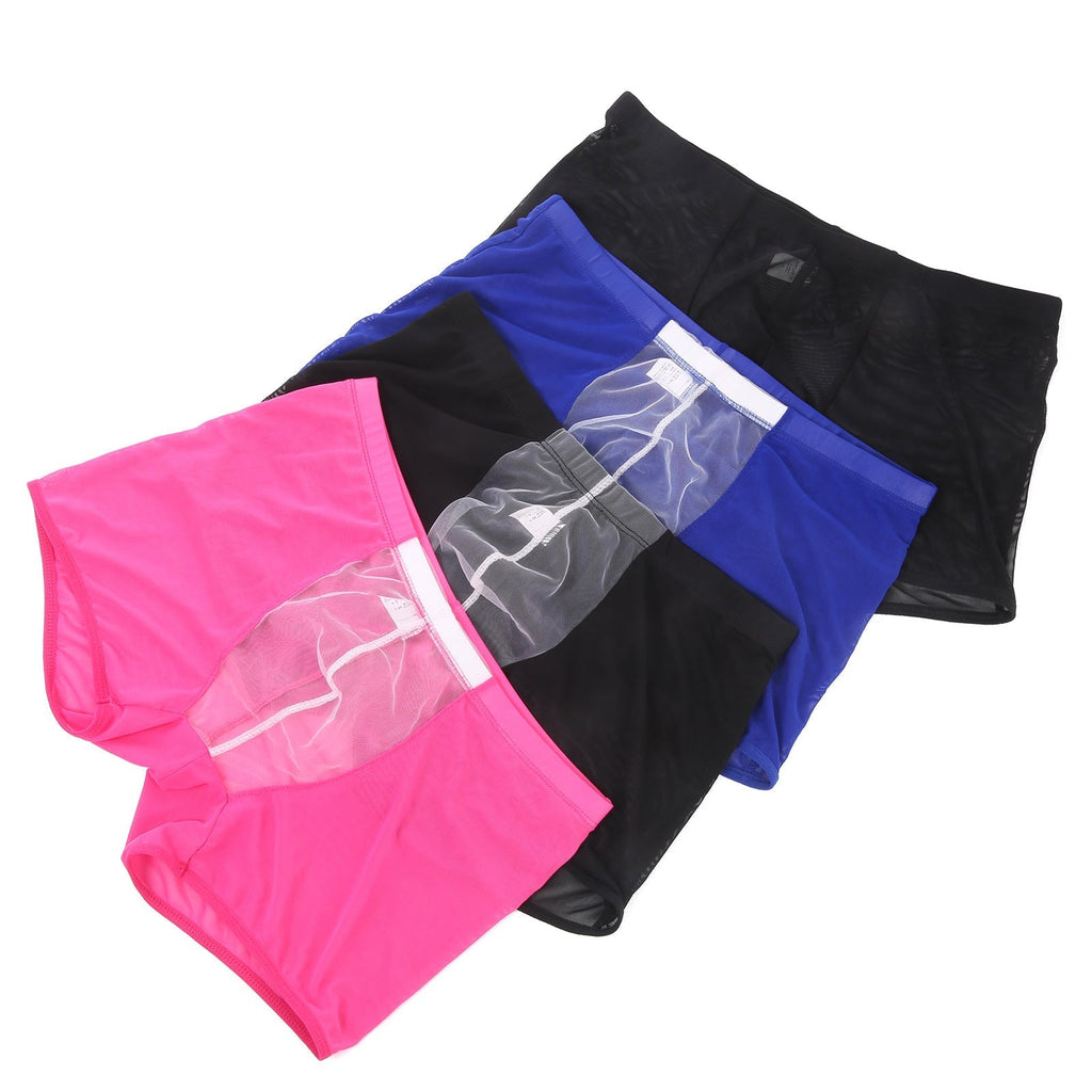 Men's Bag Breathable Mesh Boxers