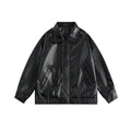 Retro Spring And Autumn New Leather Coat Coat Men's American Casual Loose Motorcycle Clothing